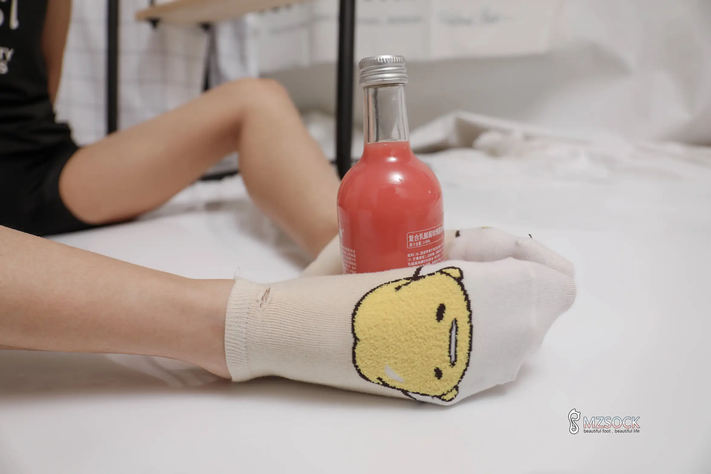 [Mzsock] Love Beauty Foot NO.158 cocoa#[74P]-7