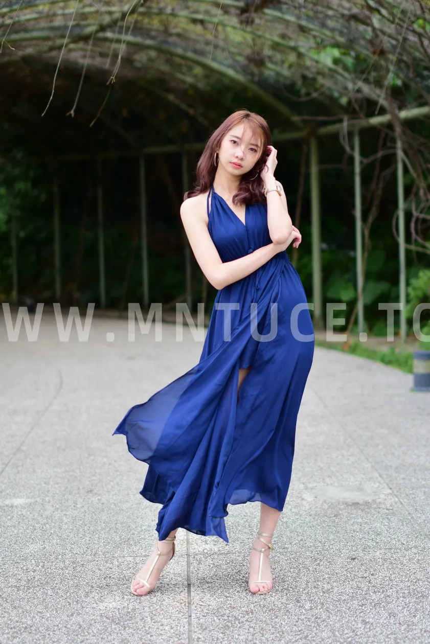 [Mzsock] NO.178 Youbao long skirt with high slits and high legs street photography#[105P]-5