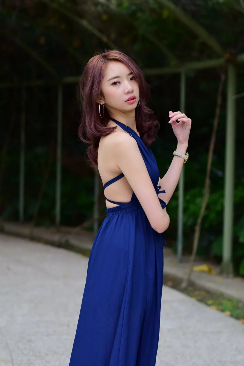 [Mzsock] NO.178 Youbao long skirt with high slits and high legs street photography#[105P]-5