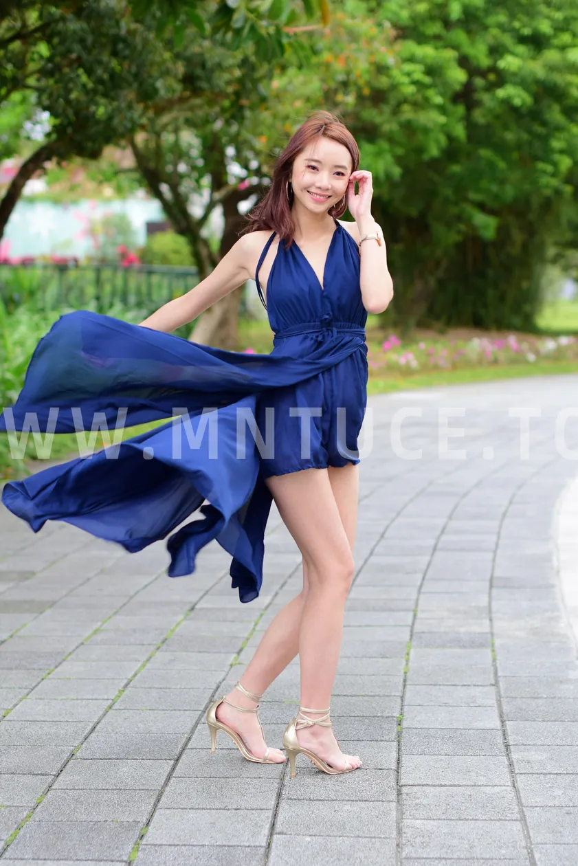 [Mzsock] NO.178 Youbao long skirt with high slits and high legs street photography#[105P]-5