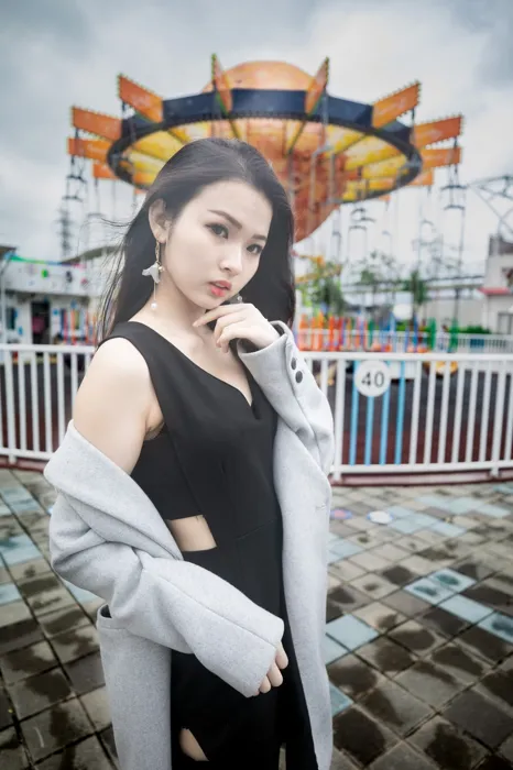[Mzsock] NO.062 Yang Miling’s hip-covering skirt is more sexy street photography#[100P]-8
